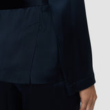 Veste Archer en satin de soie 