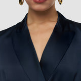 Veste Archer en satin de soie 