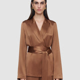 Archer Silk Satin Jacket