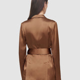 Archer Silk Satin Jacket