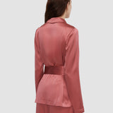 Pink Archer Silk Satin Jacket - Joseph