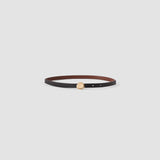 Arden Reversible Slim Leather Belt