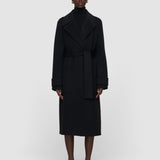 Black Arlina Double Face Cashmere Coat - Joseph