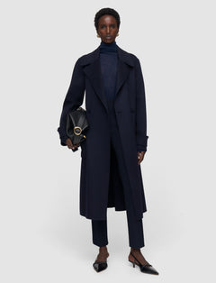 Blue Arlina Double Face Cashmere Coat - Joseph