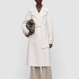 White Arlina Double Face Cashmere Coat - Joseph