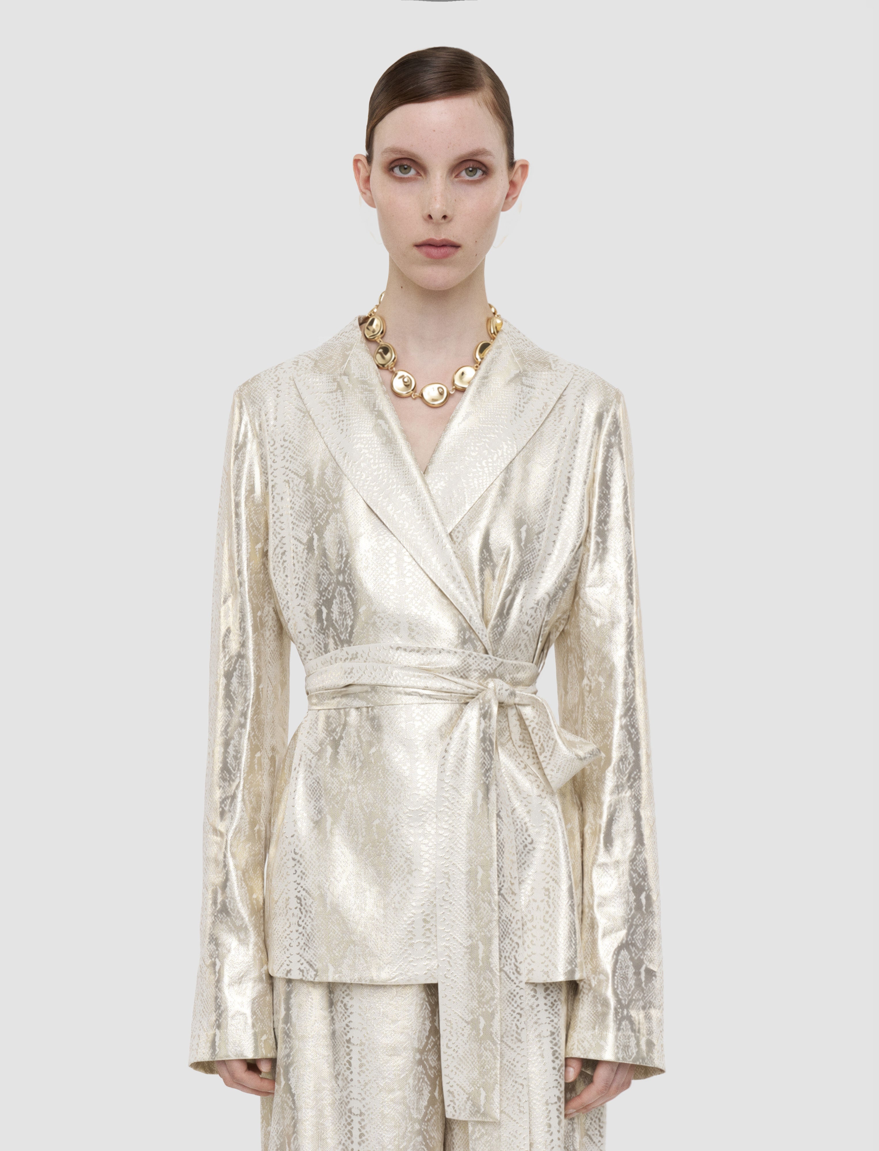 gold-asher-soie-veste-lame-serpent-JOSEPH