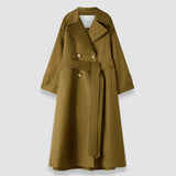 Brown Ashford Cotton Twill Coat - Joseph