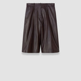 Purple Asia Soft Nappa Long Shorts - Joseph