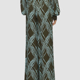 Multicolour Asila Open Weave Silk Trousers - Joseph