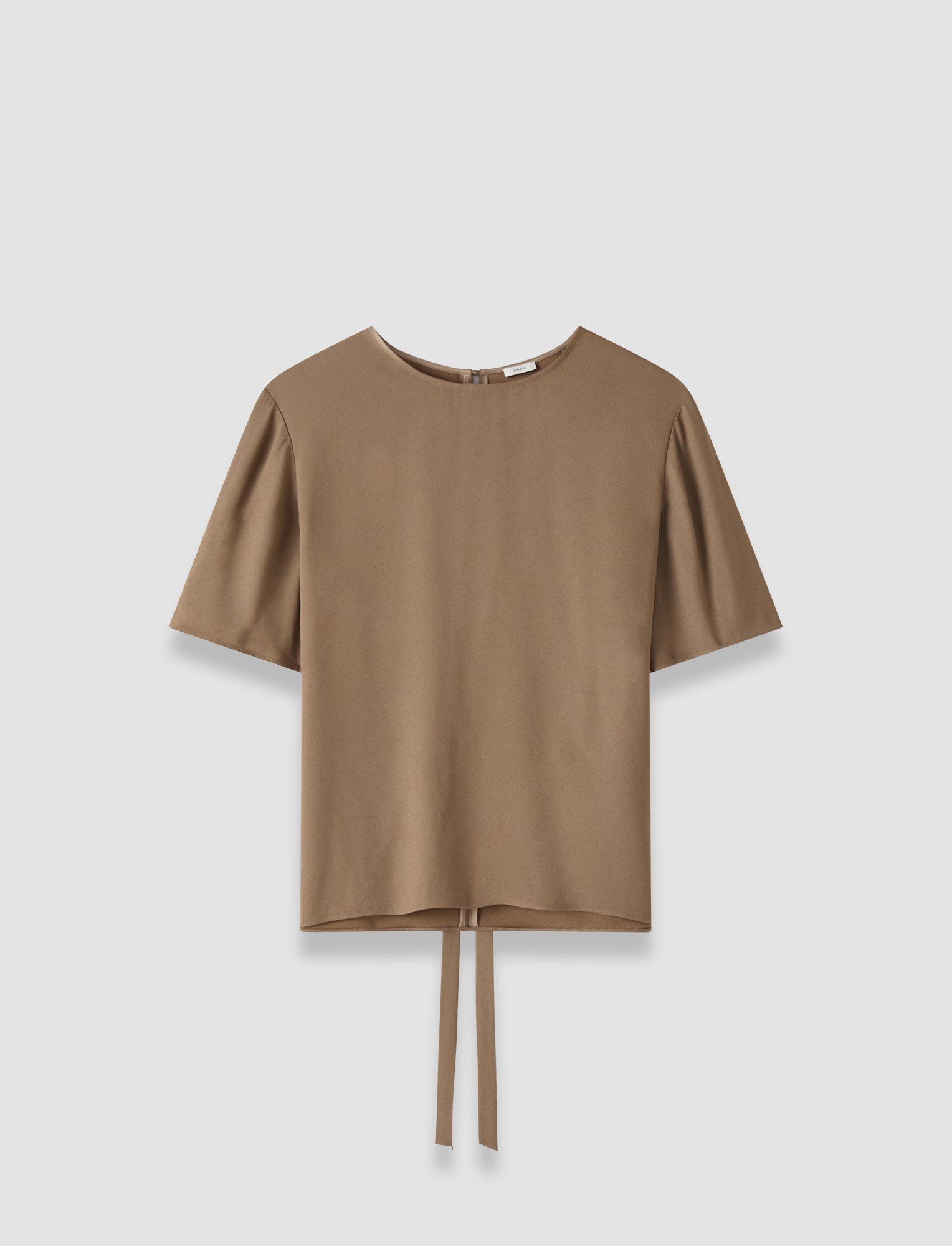 brown-atheris-crepe-blouse-JOSEPH