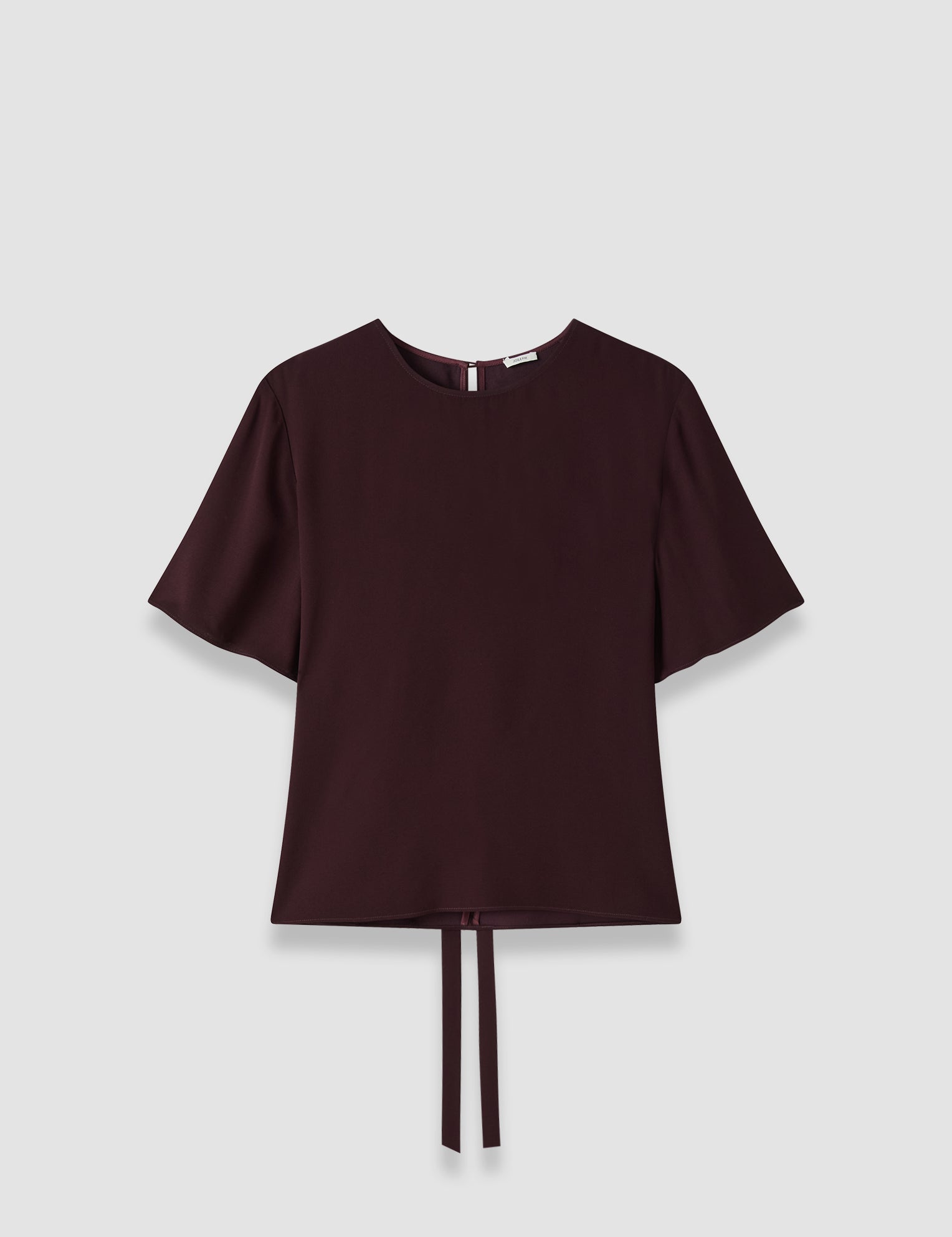 Purple Atheris Crepe Blouse - Joseph