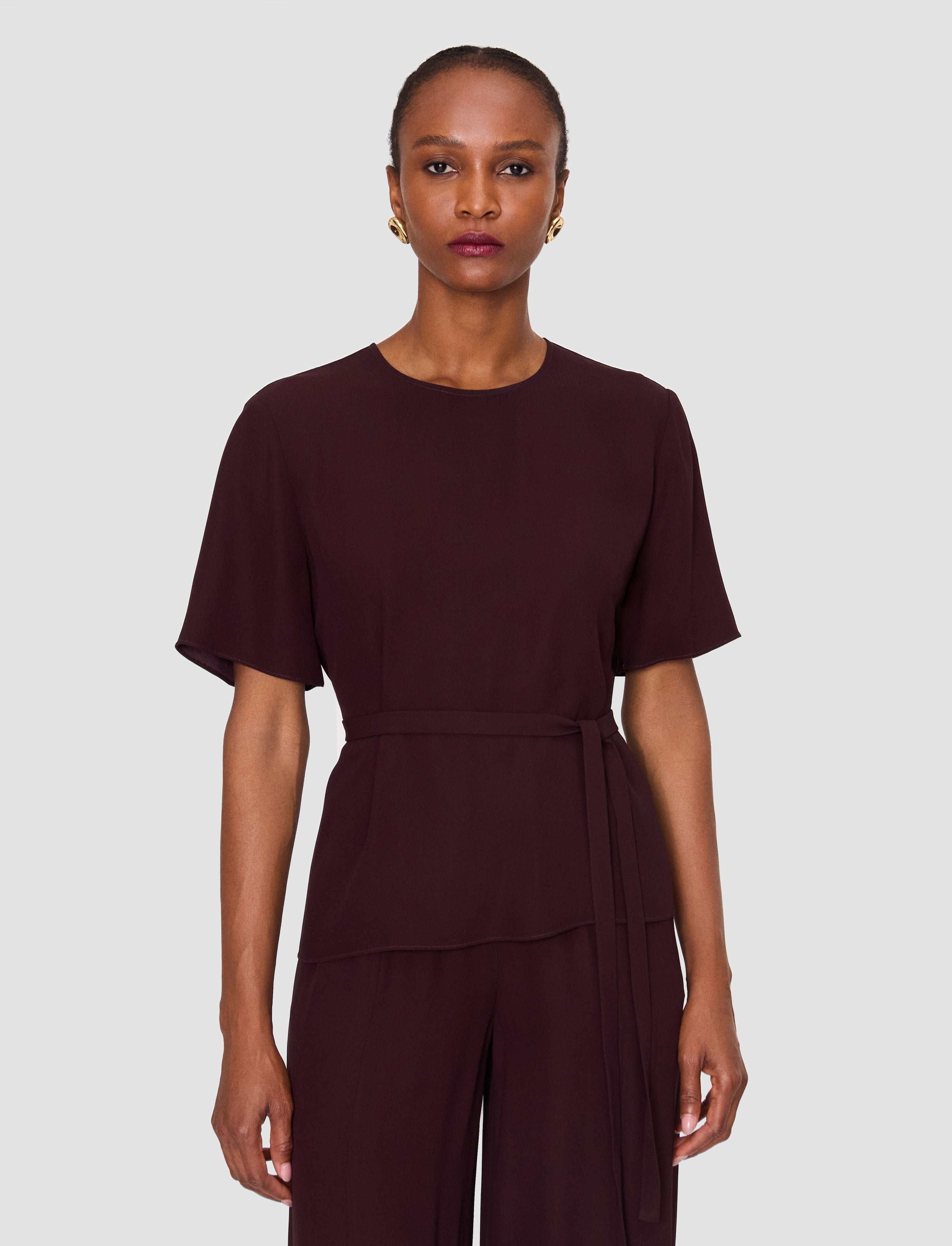 purple-atheris-crepe-blouse-JOSEPH