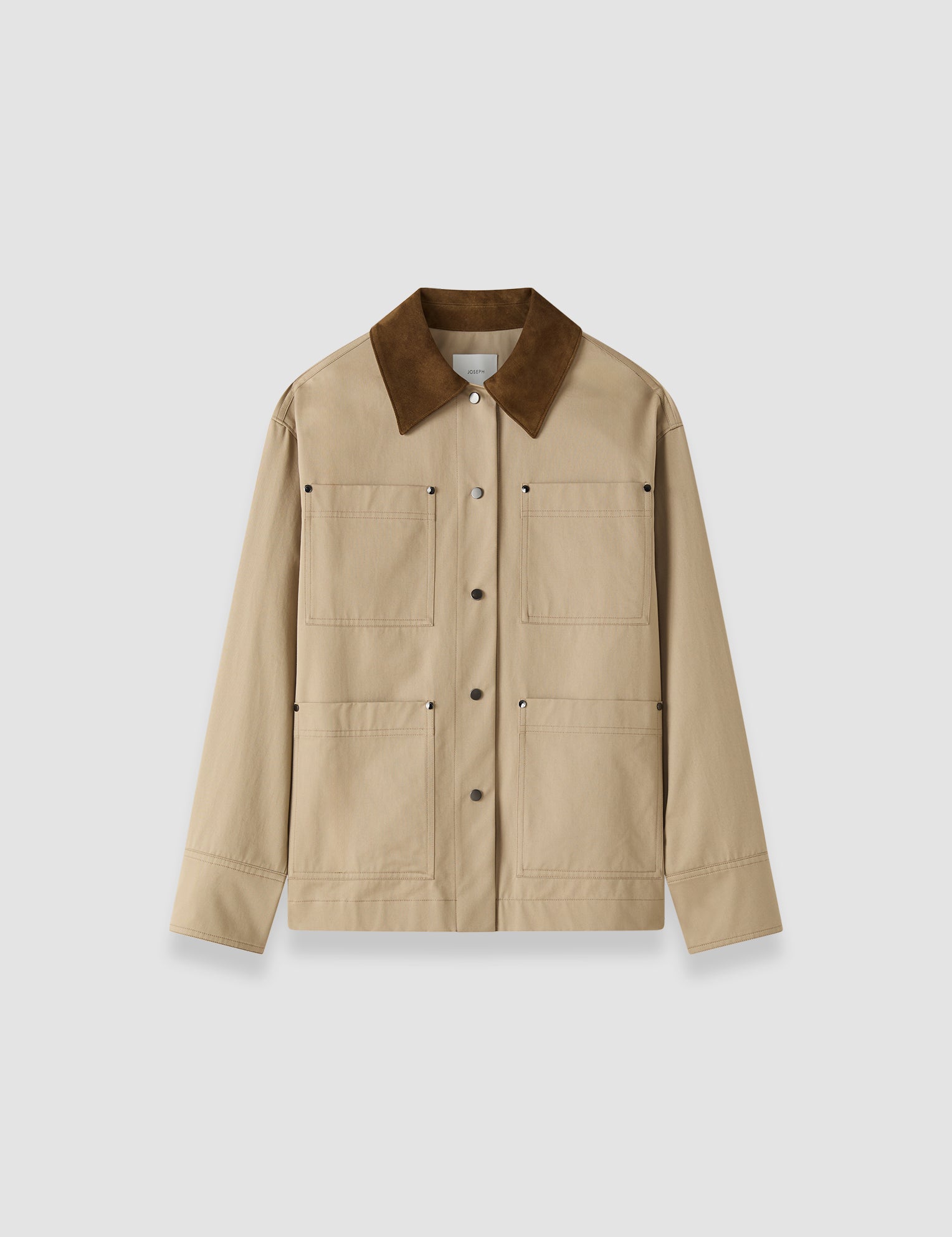 Beige Athos Cotton Jacket - Joseph