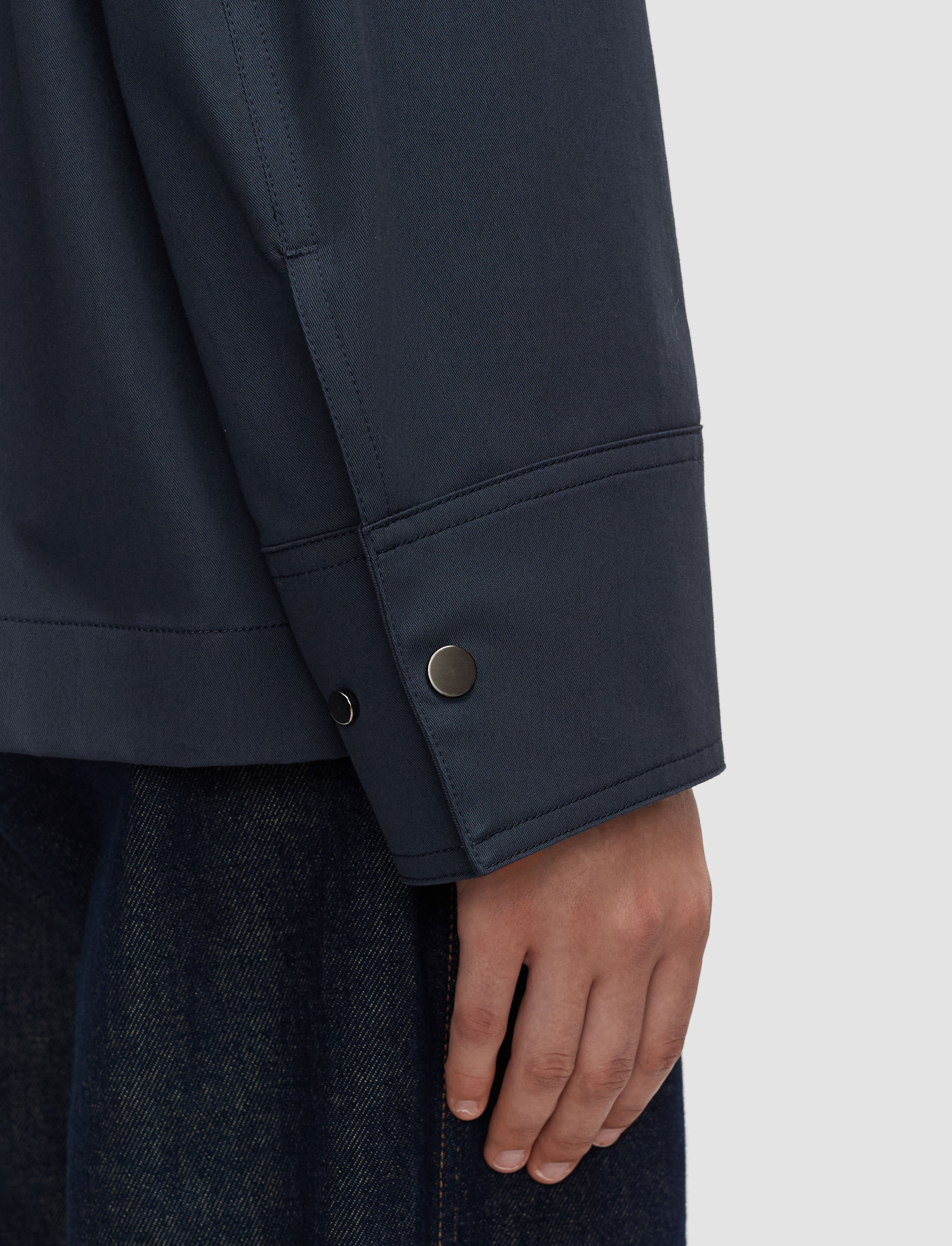 blue-athos-cotton-jacket-JOSEPH