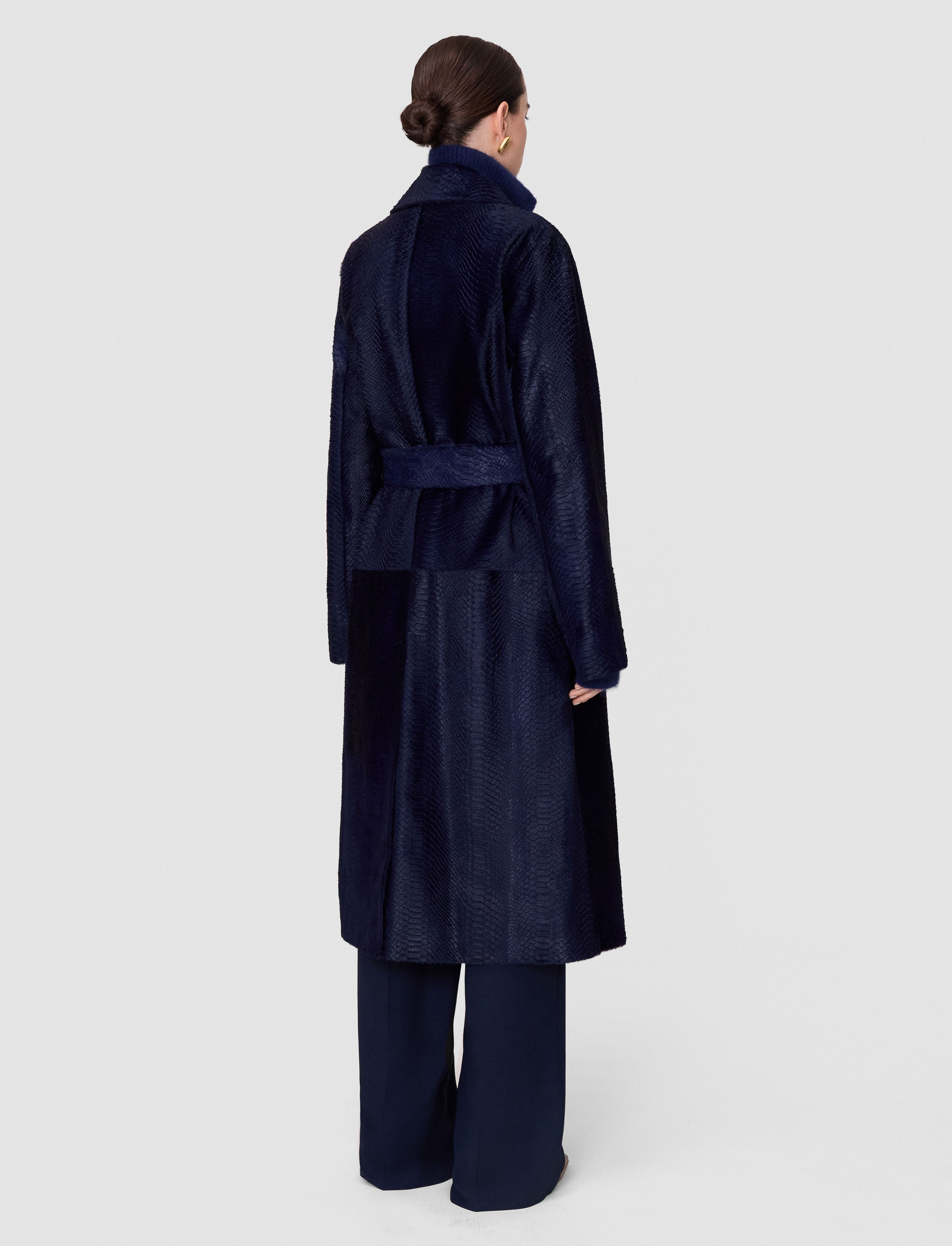blue-aubery-embossed-snake-leather-coat-JOSEPH