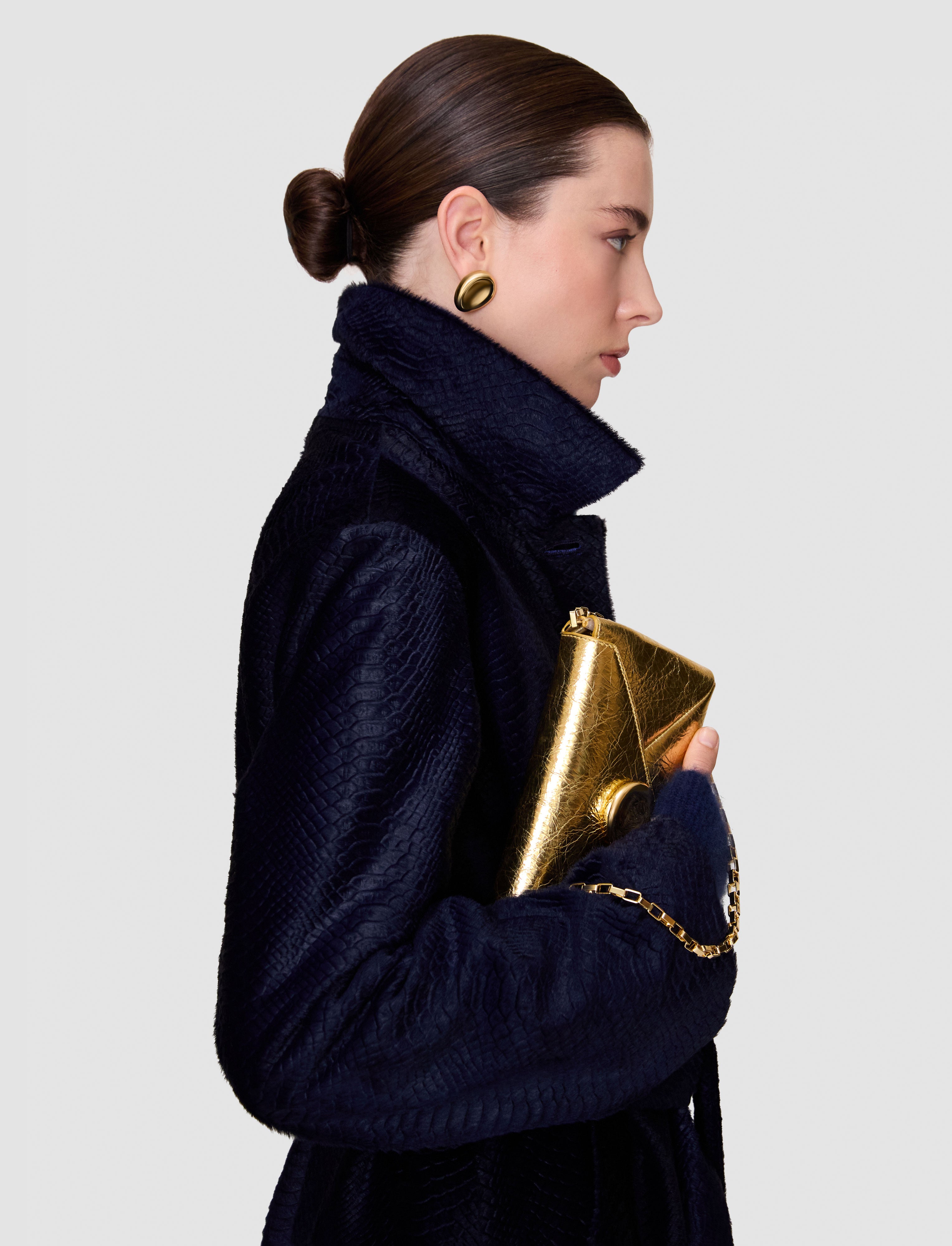 blue-aubery-embossed-snake-leather-coat-JOSEPH