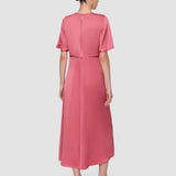 Pink Aura Silk Satin Dress - Joseph