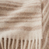 Beige Ayla Wool Cashmere Scarf - Joseph