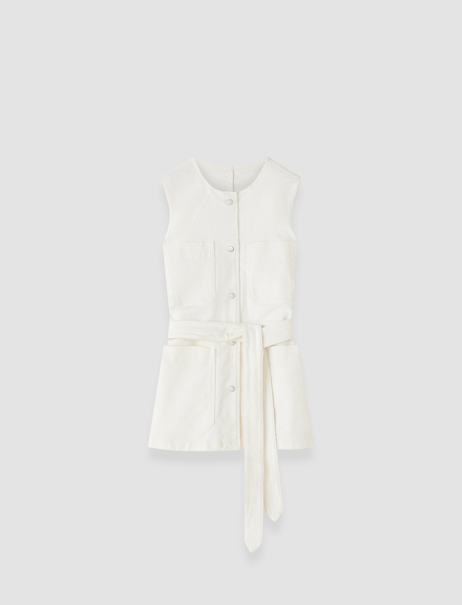 white-balan-denim-sleeveless-jacket-JOSEPH