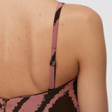 Multicolour Banna Satin Twill Strapless Dress - Joseph