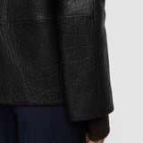 Barbs Pebble Leather Jacket