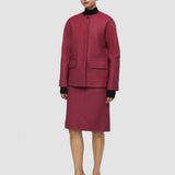 Barbs Pebble Leather Jacket