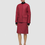 Barbs Pebble Leather Jacket