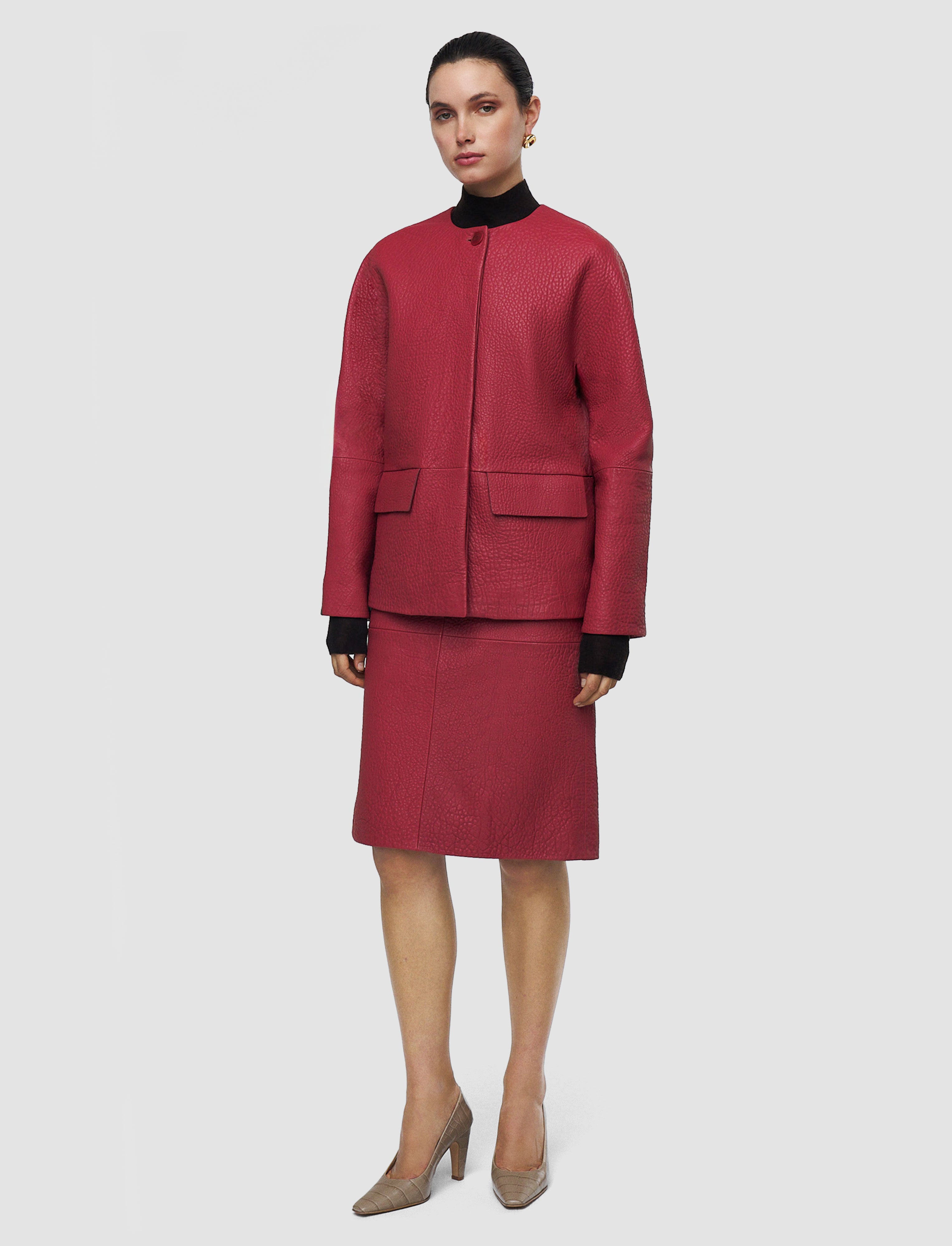 pink-barbs-pebble-leather-jacket-JOSEPH