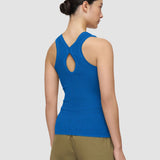 Blue Bayt Crinkle Viscose Vest Top - Joseph