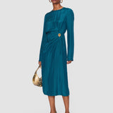 Bea Silk Stripe Dress
