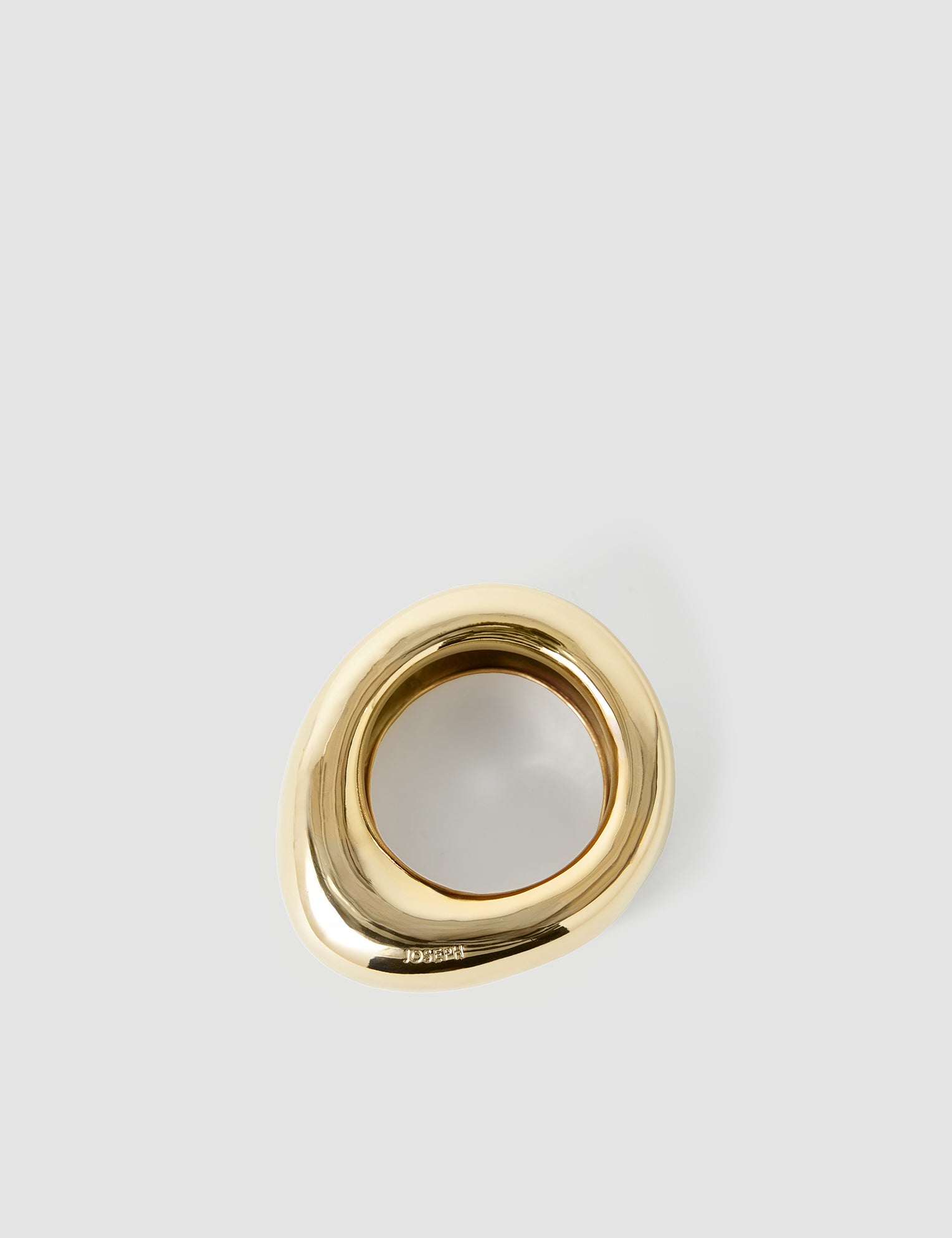 Gold Bean Bangle Bracelet - Joseph