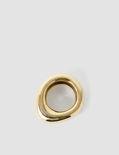 Gold Bean Bangle Bracelet - Joseph