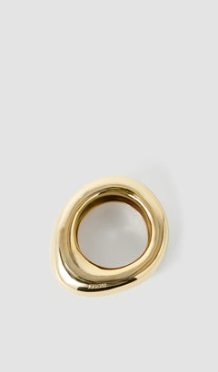 Gold Bean Bangle Bracelet - Joseph