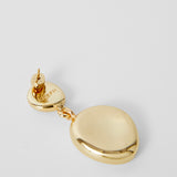 Gold Bean Drop Earrings - Joseph