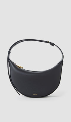 Black Bean Leather Bag - Joseph