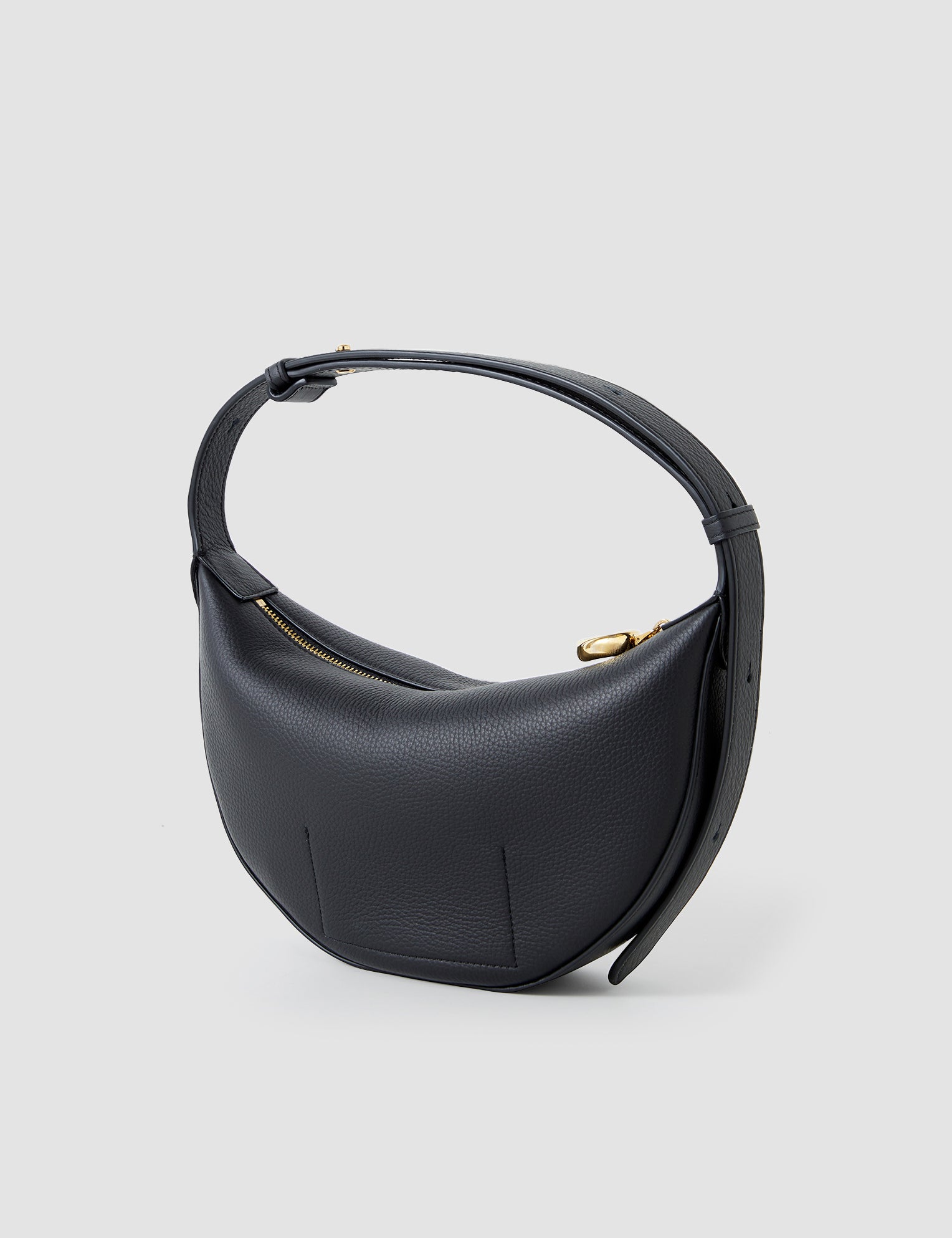 Black Bean Leather Bag - Joseph