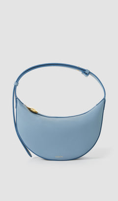 Blue Bean Leather Bag - Joseph