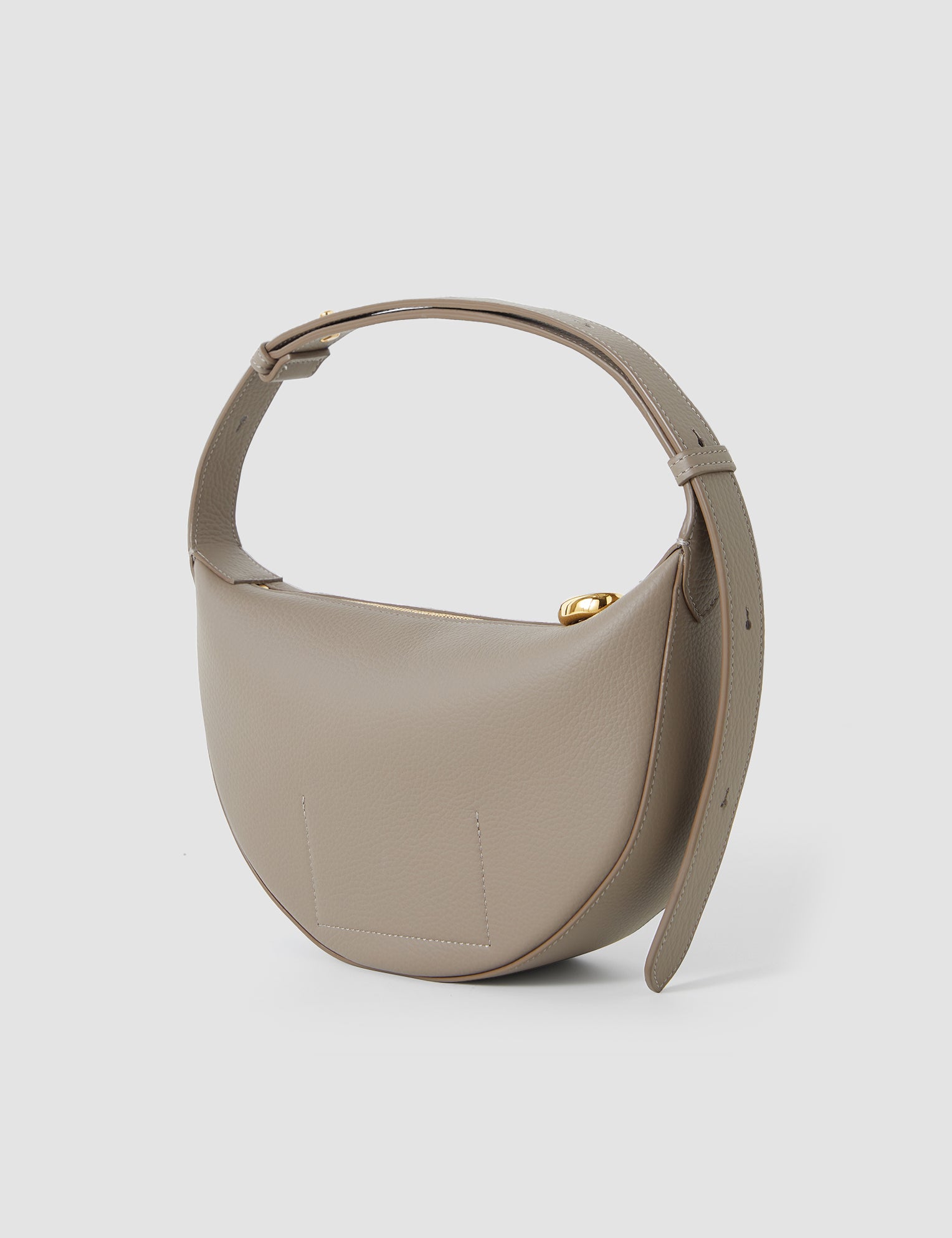 Brown Bean Leather Bag - Joseph