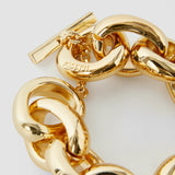 Gold Bean Link Bracelet - Joseph