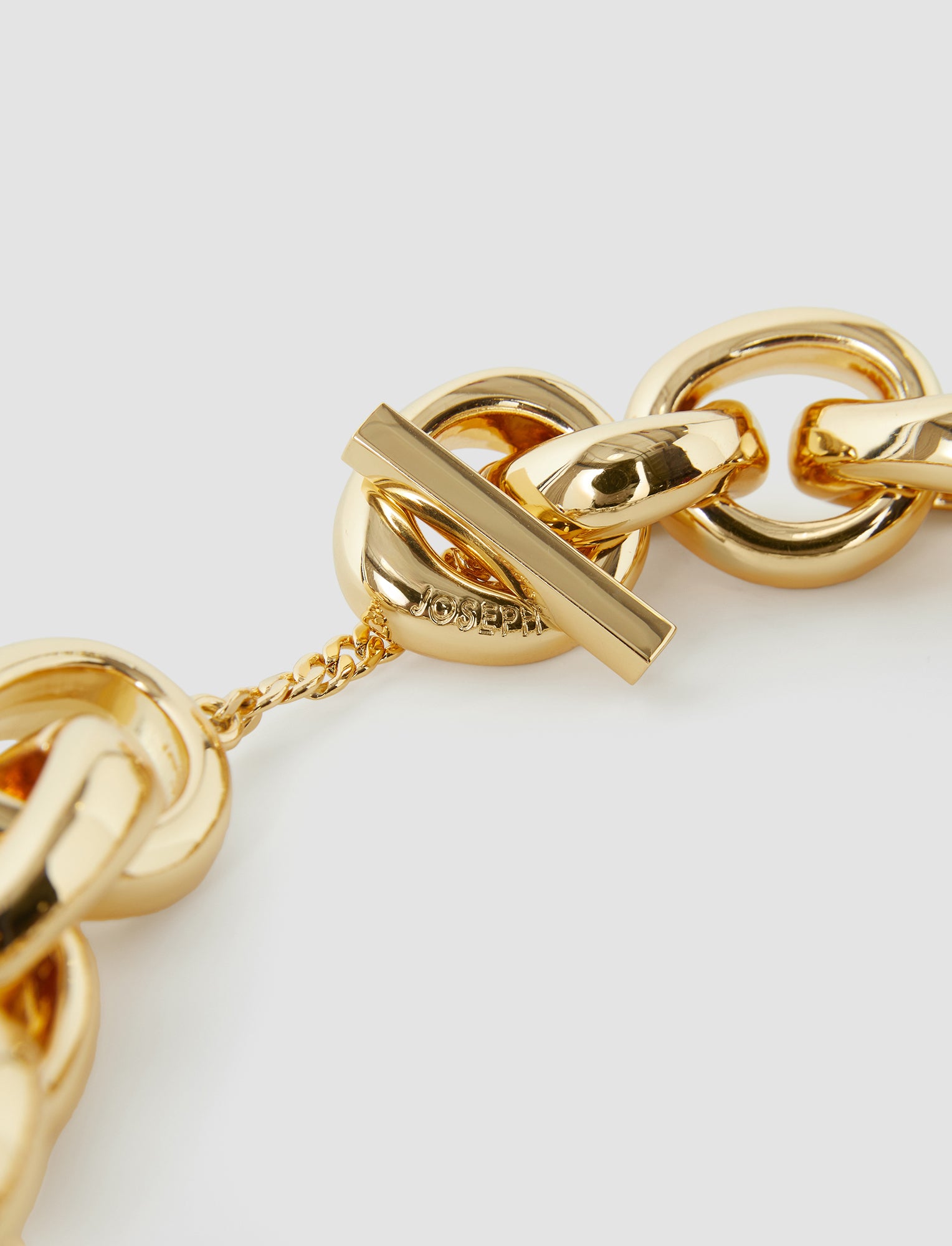 Bean Link Necklace in Gold | JOSEPH GB