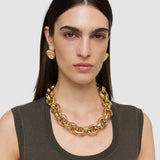 Gold Bean Link Necklace - Joseph