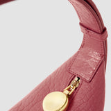 Pink Bean Pebble Leather Bag - Joseph