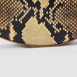 Brown Bean Snake Leather Bag - Joseph
