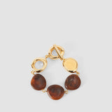 Brown Bean Resin Bracelet - Joseph