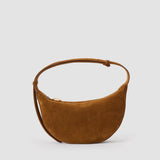 Brown Bean Suede Bag - Joseph