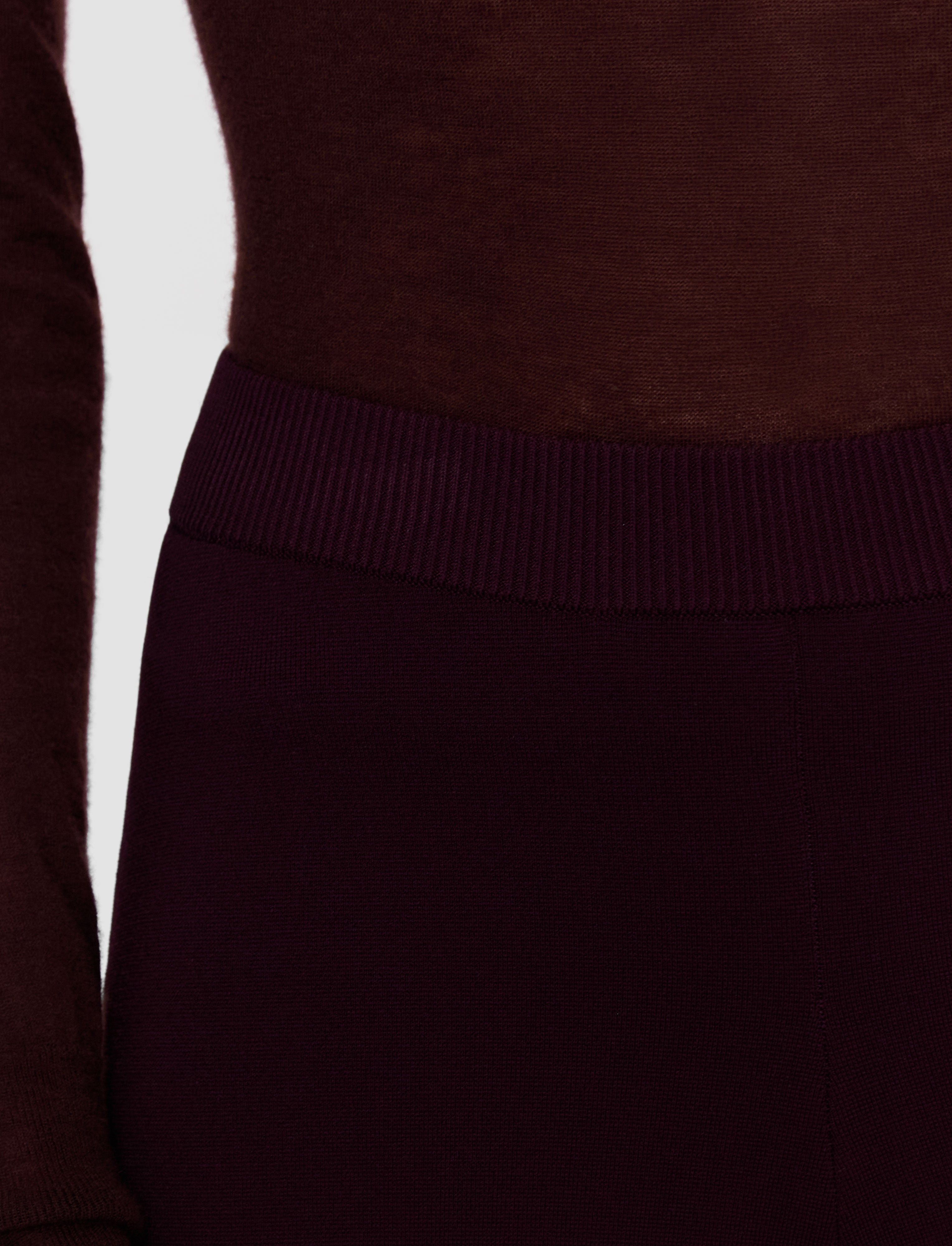 violet-pantalon-benita-en-maille-compact-milano-JOSEPH