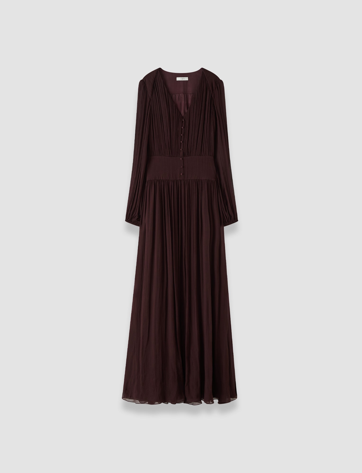violet-robe-bianca-en-mousseline-de-soie-JOSEPH