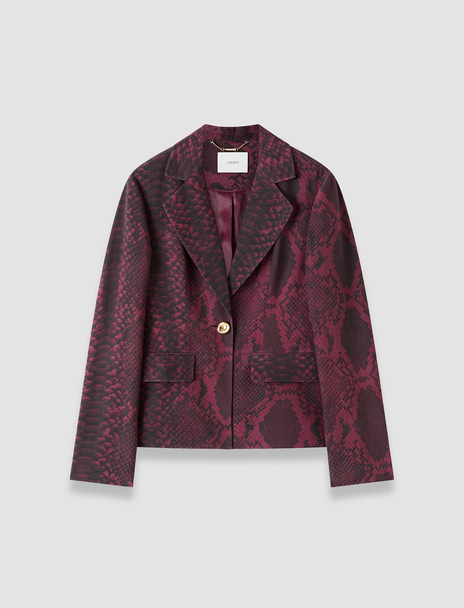 purple-birch-naia-twill-snake-blazer-JOSEPH