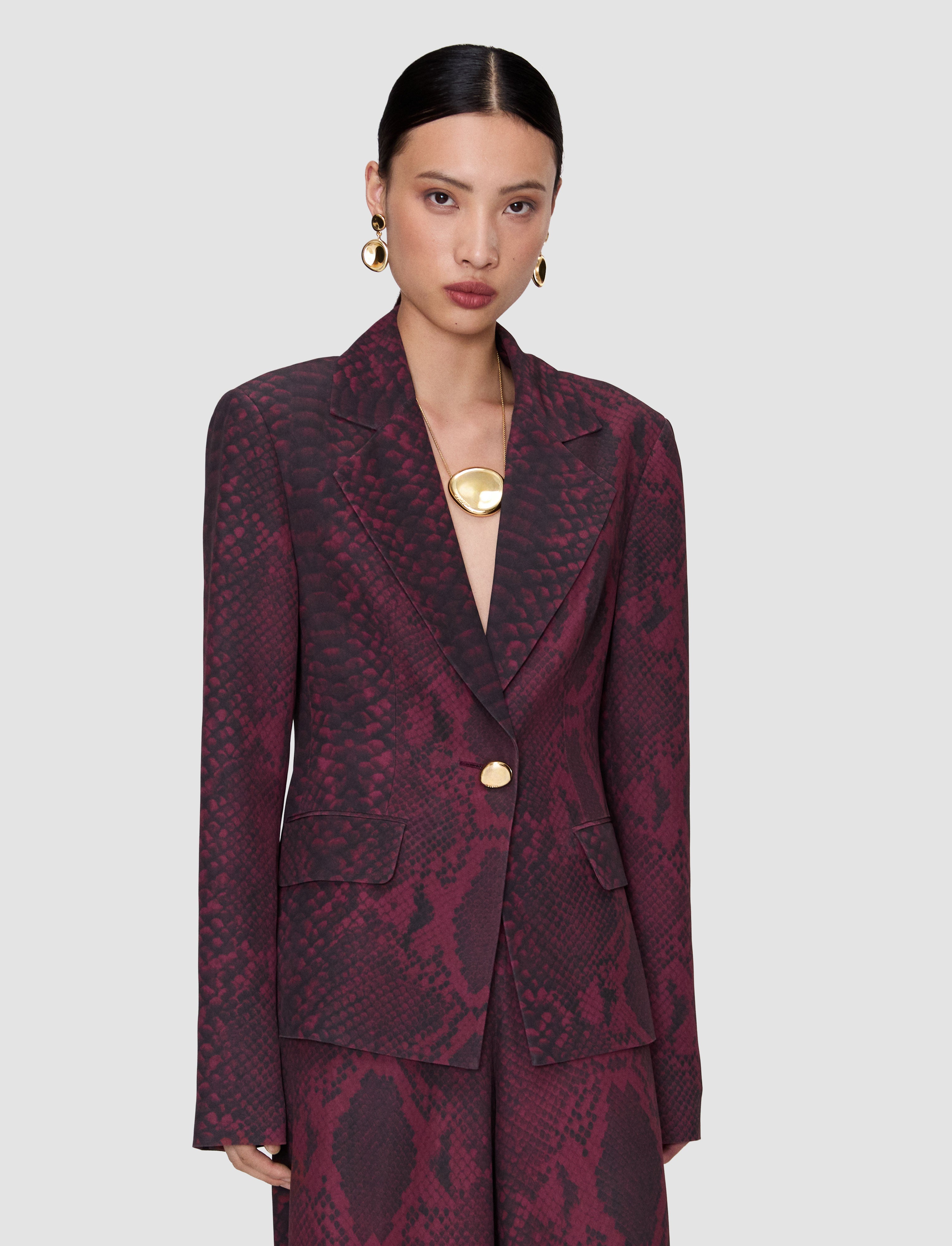 purple-birch-naia-twill-snake-blazer-JOSEPH