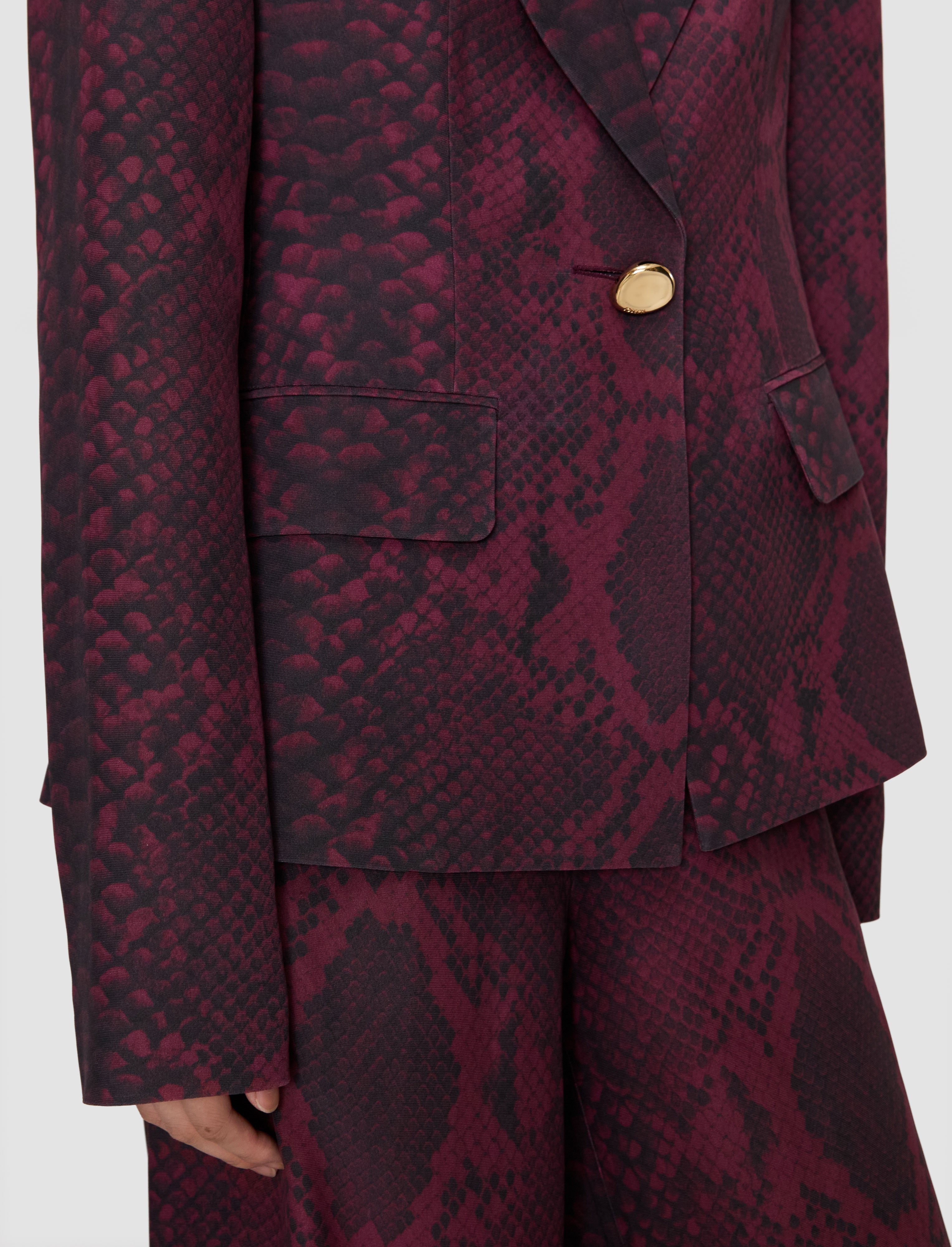 purple-birch-naia-twill-snake-blazer-JOSEPH